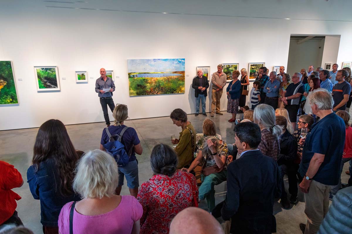 Kurt Jackson GallerySt JustFowey - Private View